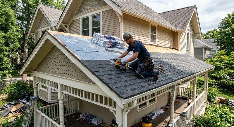 House Roof Installation in Framingham, MA